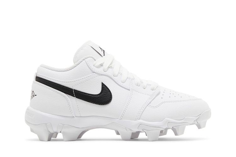Air Jordan 1 Low Cleat GS 'White Black'