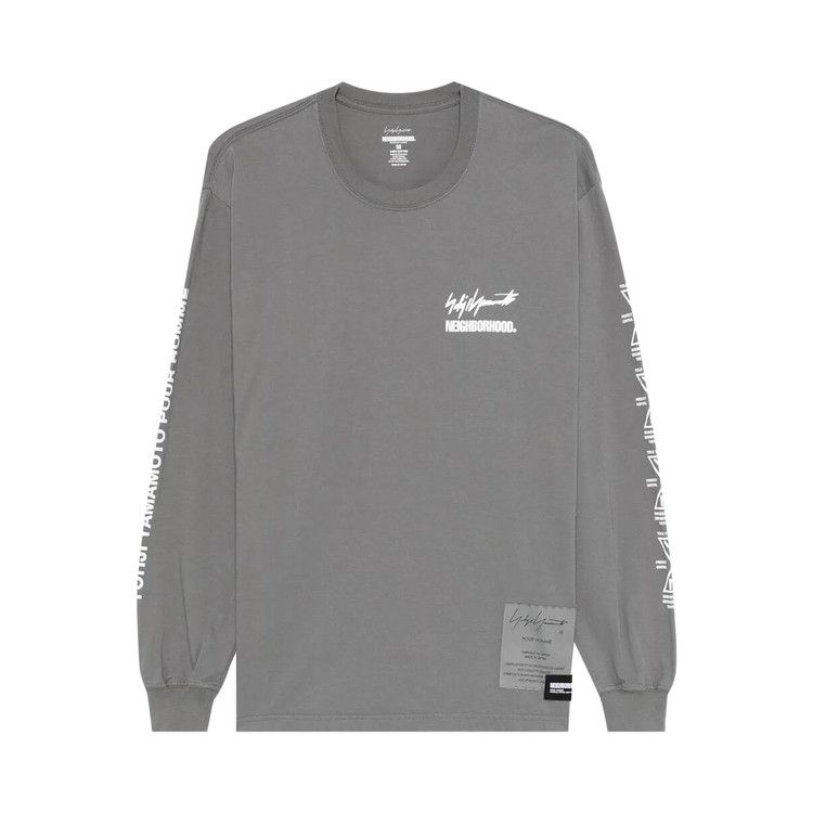 Yohji Yamamoto Pour Homme Long-Sleeve T-Shirt 'Grey'