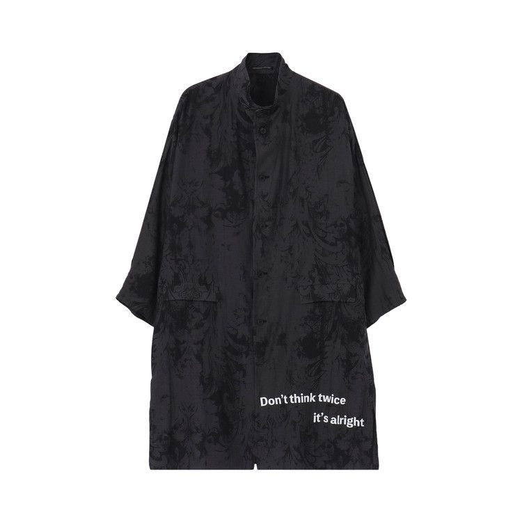 Yohji Yamamoto Pour Homme Message Stand Jacket 'Black'