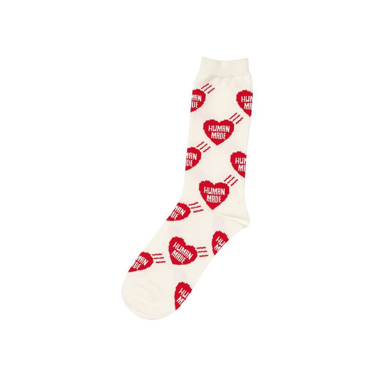 Human Made Heart Socks 'Red'