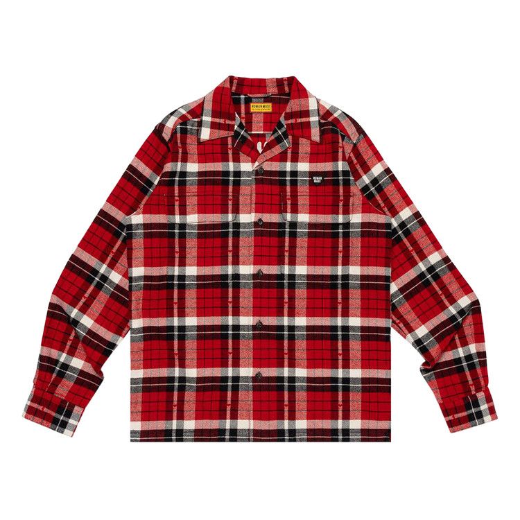 Human Made Flannel Check Shirt 'Red'
