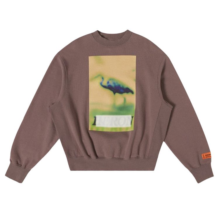 Heron Preston Heron Censored Crewneck 'Grey/Yellow'