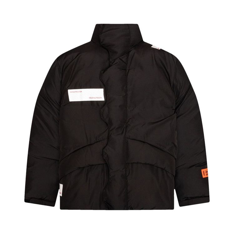 Heron Preston Hiking Tape Puffer Jacket 'Black'