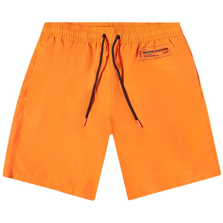 Heron Preston Swimshorts 'Orange'