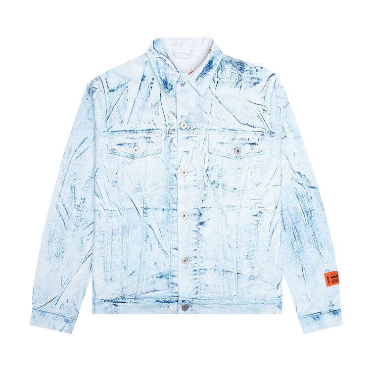 Heron Preston Overdyed Spray Regular Jacket 'Blue'