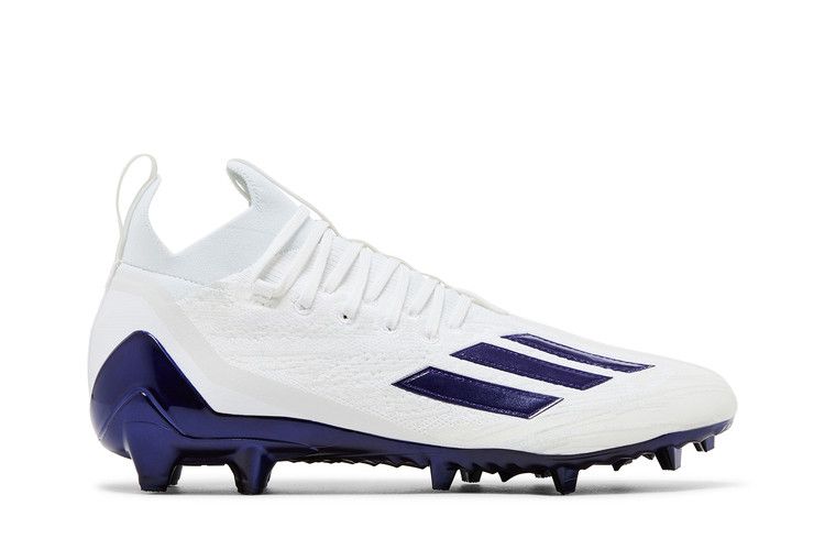 adidas Adizero Primeknit Cleats 'White Purple'