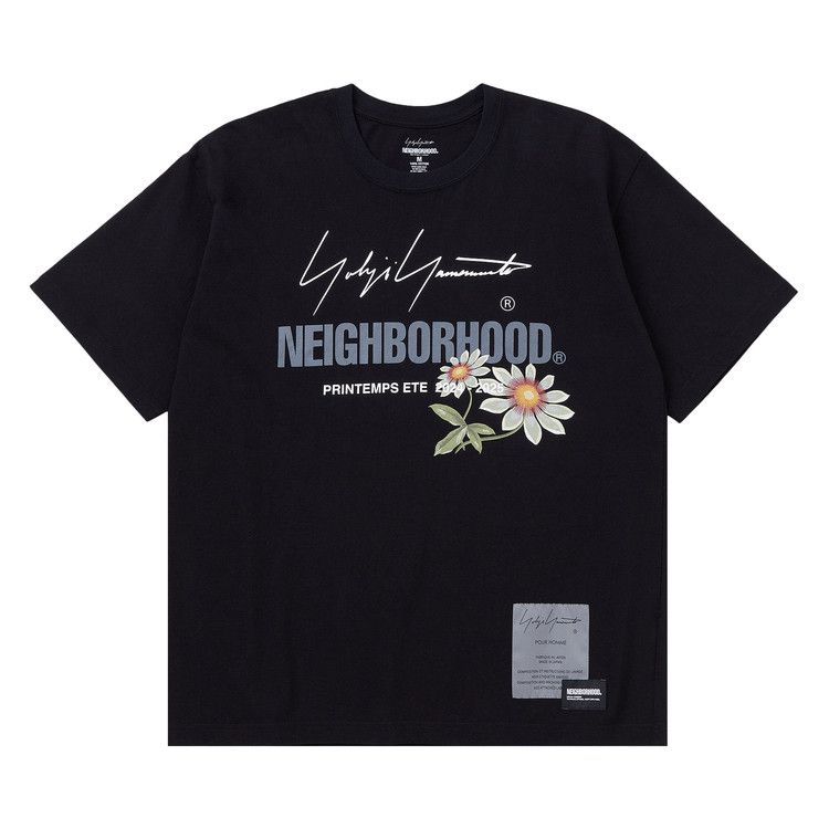Yohji Yamamoto Pour Homme x Neighborhood Short-Sleev Tee-1 'Black'