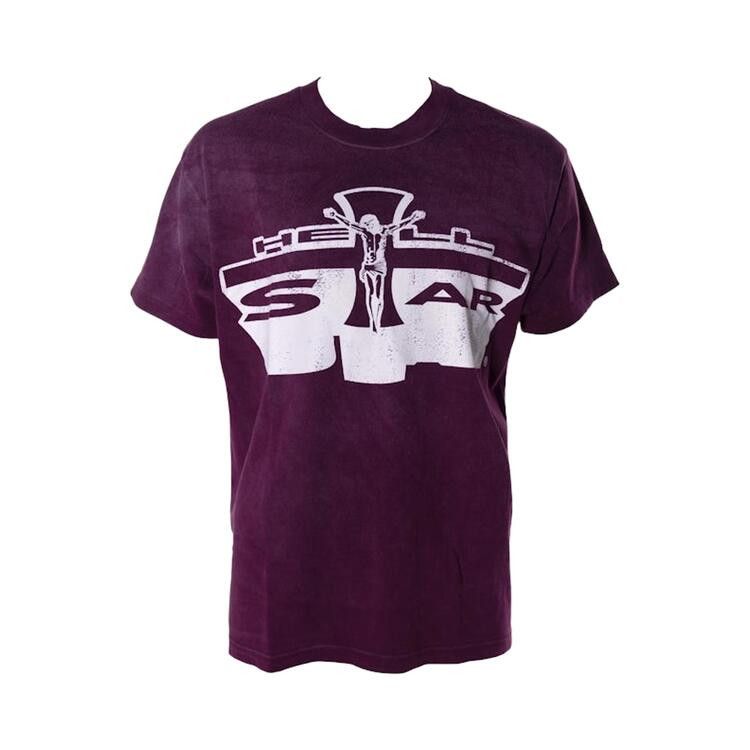 Hellstar Jesus T-Shirt 'Brown'