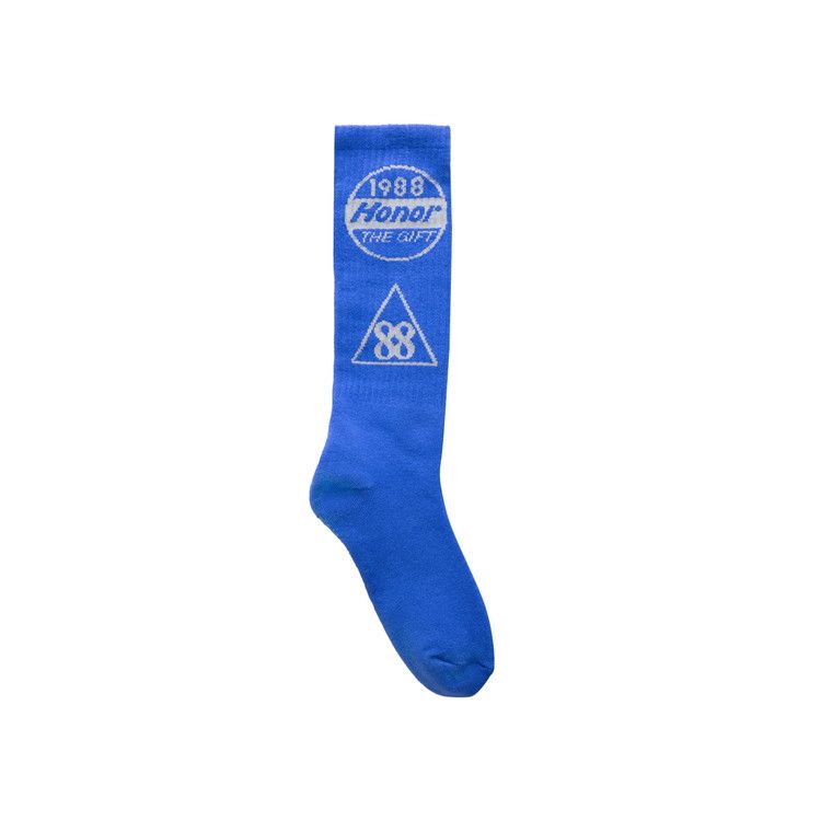 Honor The Gift Live Patchwork Sock 'Blue'
