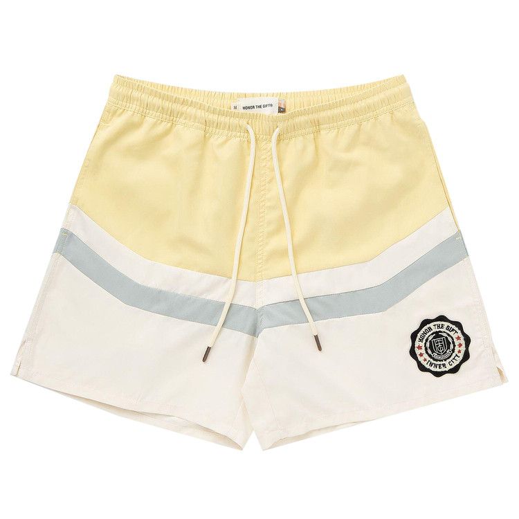 Honor The Gift Brushed Poly Track Short 'Bone'