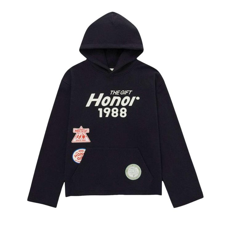 Honor The Gift Patchwork Party Hoodie 'Black'