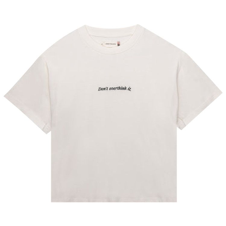 Honor The Gift Dont Overthink It Short-Sleeve 'Bone'
