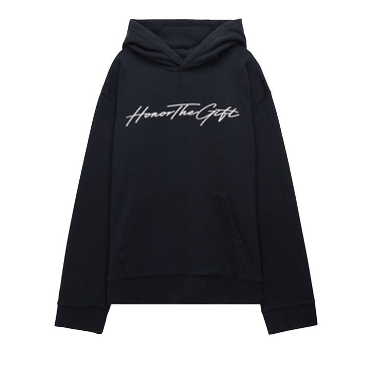 Honor The Gift Script Hoodie 'Black'