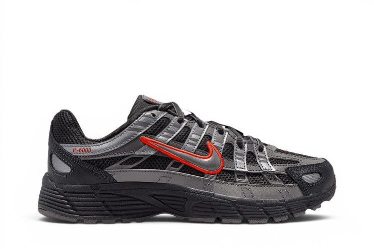 Nike P-6000 GS 'Anthracite Picante Red'