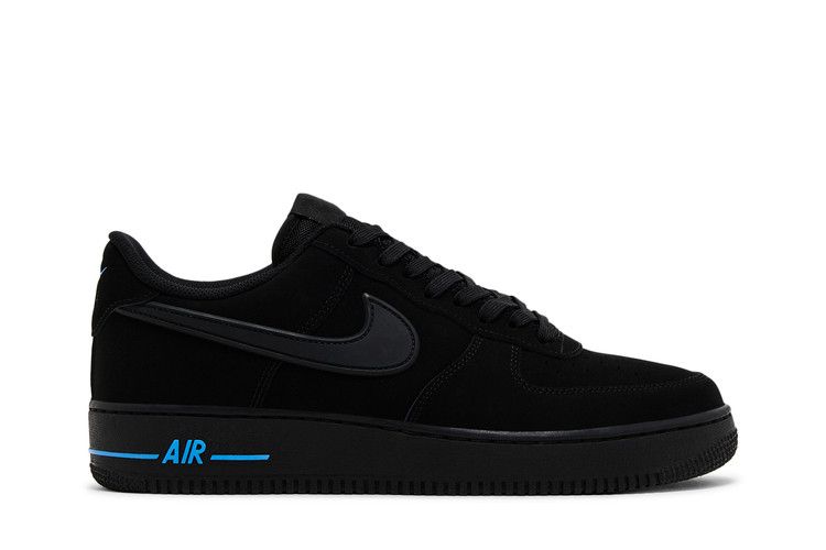 Nike Air Force 1 '07 'Black University Blue'
