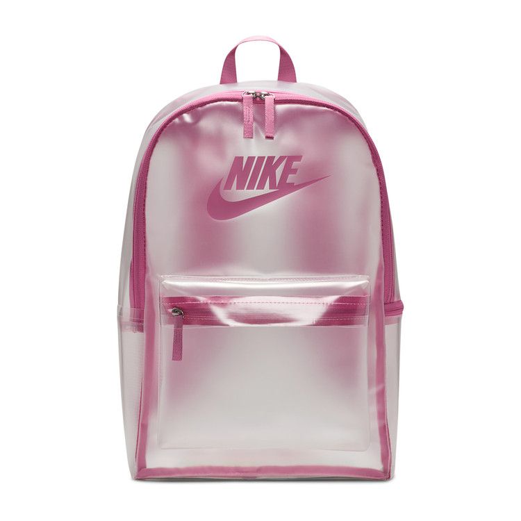 Nike Heritage Crystal Backpack 'Clear/Magic Flamingo/Magic Flamingo'