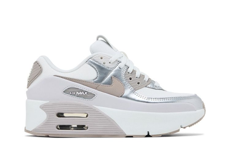 Nike Wmns Air Max 90 LV8 'Vast Grey Metallic Platinum'