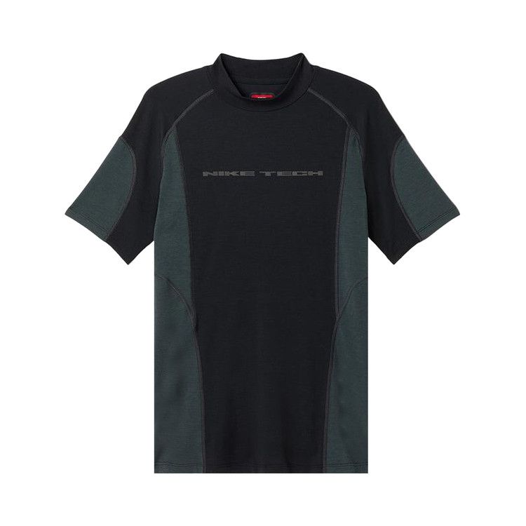 Nike Tech Dri-FIT Short-Sleeve Base Layer Top 'Black/Anthracite'