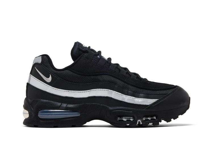 Nike Air Max 95 'Big Bubble - Black Metallic Silver'