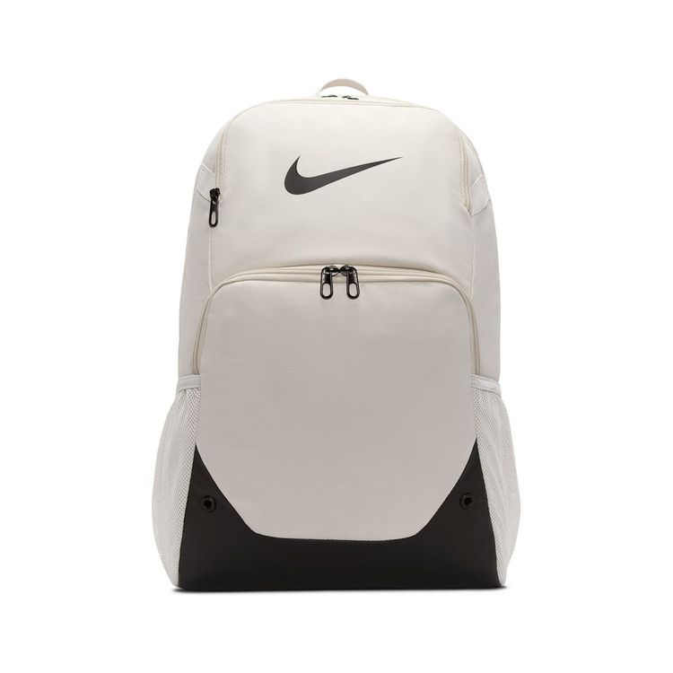 Nike Brasilia 30L Backpack 'Light Bone/Black/Black'