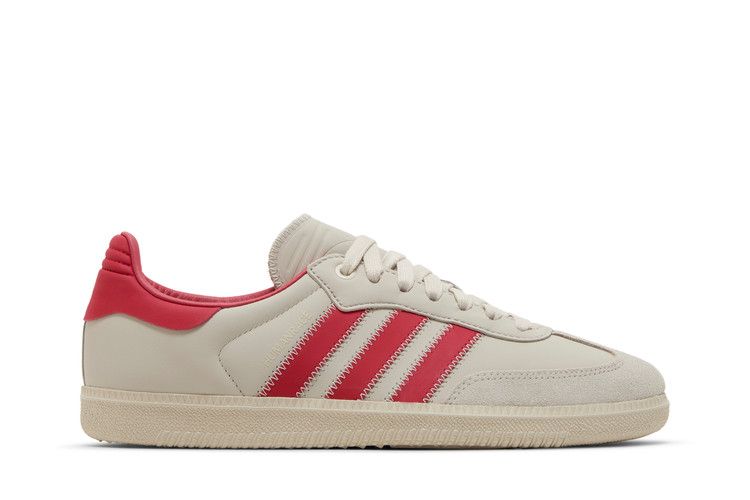 Pharrell x adidas Samba Human Race 'Aluminium Glory Red'