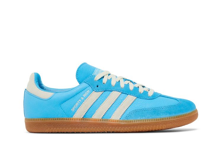 Sporty & Rich x adidas Samba OG 'Blue Rush'