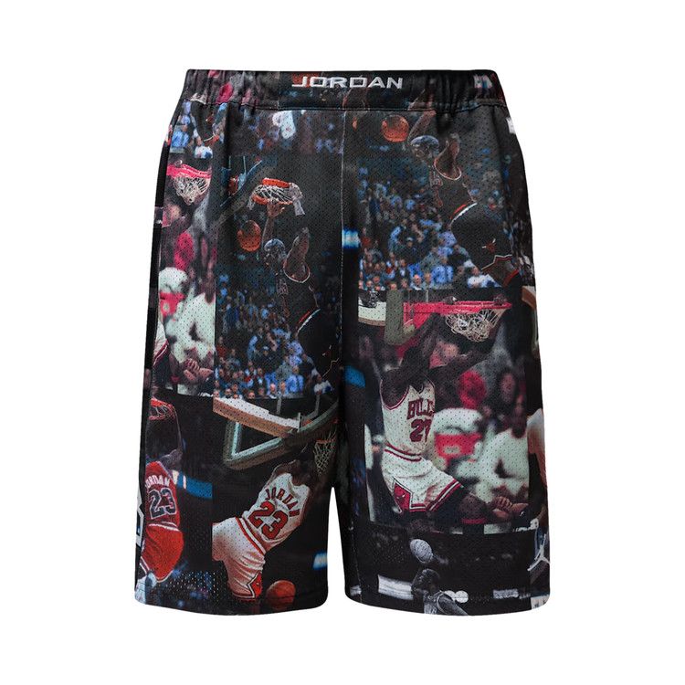 Air Jordan Printed Cat Scratch Shorts 'Black'