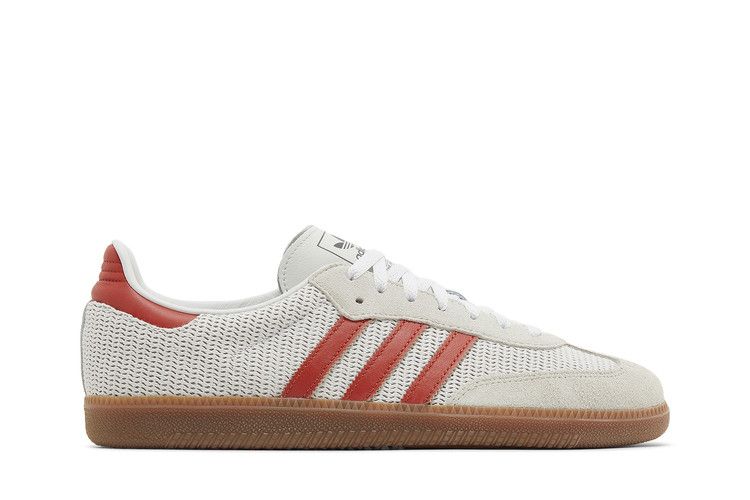 adidas Samba OG 'Crystal White Preloved Red'