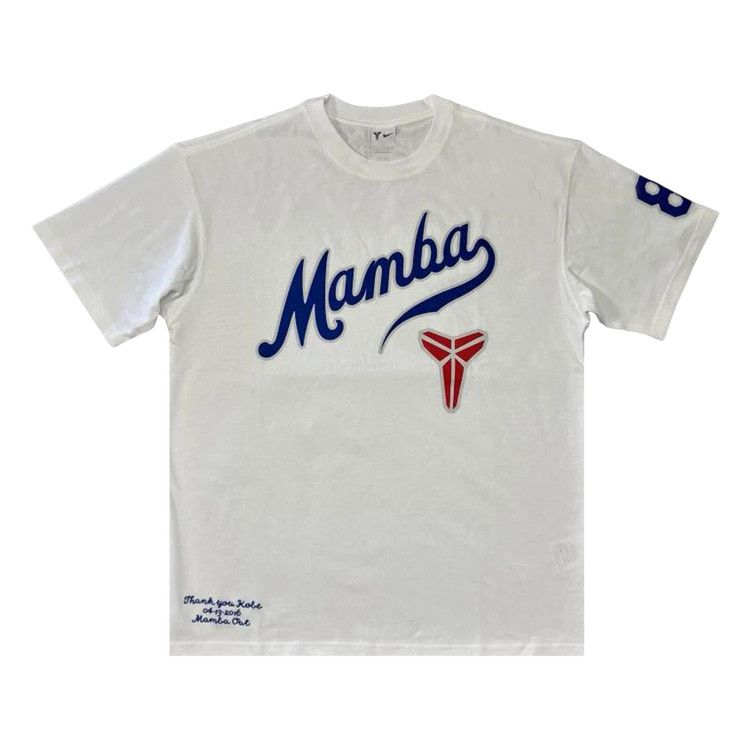 Nike Kobe Dodgers Mamba M90 Short-Sleeve T-Shirt 'White'