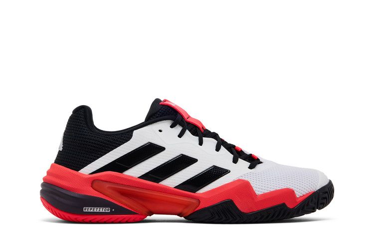 adidas Barricade 13 'White Black Lucid Red'