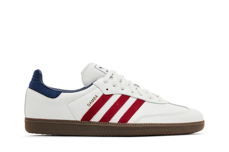 adidas Samba OG 'White Victory Red Indigo'