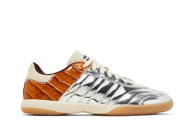 Wales Bonner x adidas Samba Millennium 'Silver Metallic Easy Yellow'