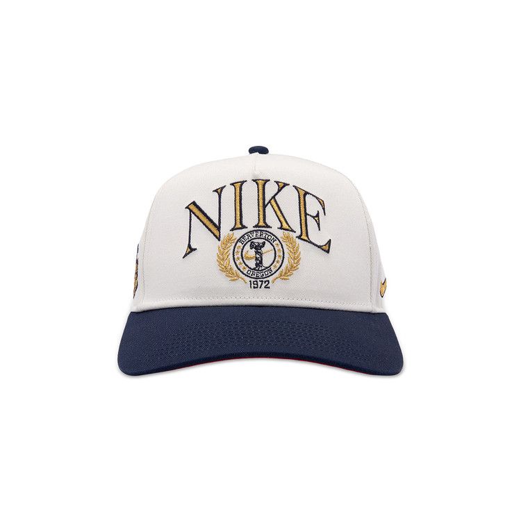 Nike Rise Structured A-Frame Cap 'Sail/Midnight Navy/Team Crimson'