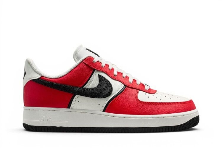Nike Air Force 1 Low '07 LV8 'University Red Sail Black'