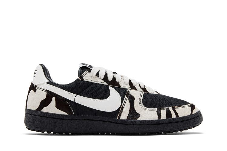 Nike Wmns Field General 'Black Sail Zebra Print'