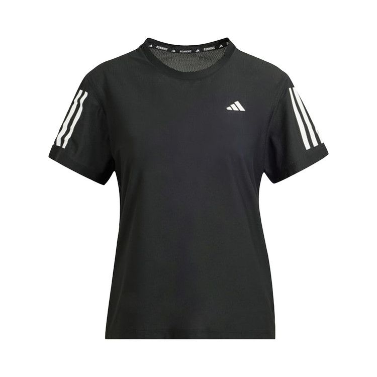 Adidas Own The Run Tee 'Black'
