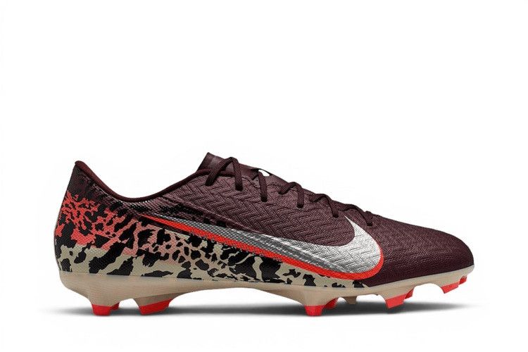 Nike United Mercurial Vapor 16 Academy MG Low 'Burgundy Crush University Red Fossil Metallic Silver'