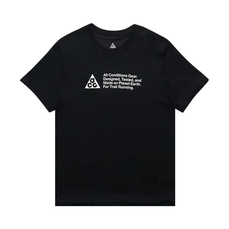 Nike ACG Dri-Fit Trail Tee 'Black'