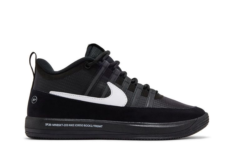 Fragment Design x Nike Book 2 'Black White'