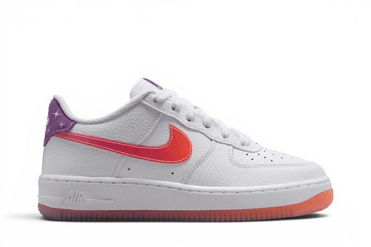 Nike Air Force 1 GS 'White Turf Orange'