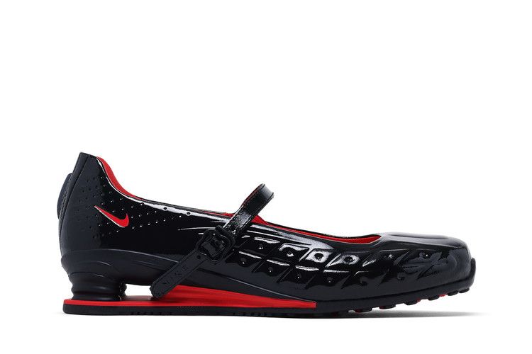 LABELHOOD x Nike Wmns Shox Z Calistra 'Black University Red'