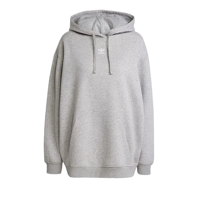 Adidas Essentials Oversized Fleece Hoodie 'Medium Grey Heather'