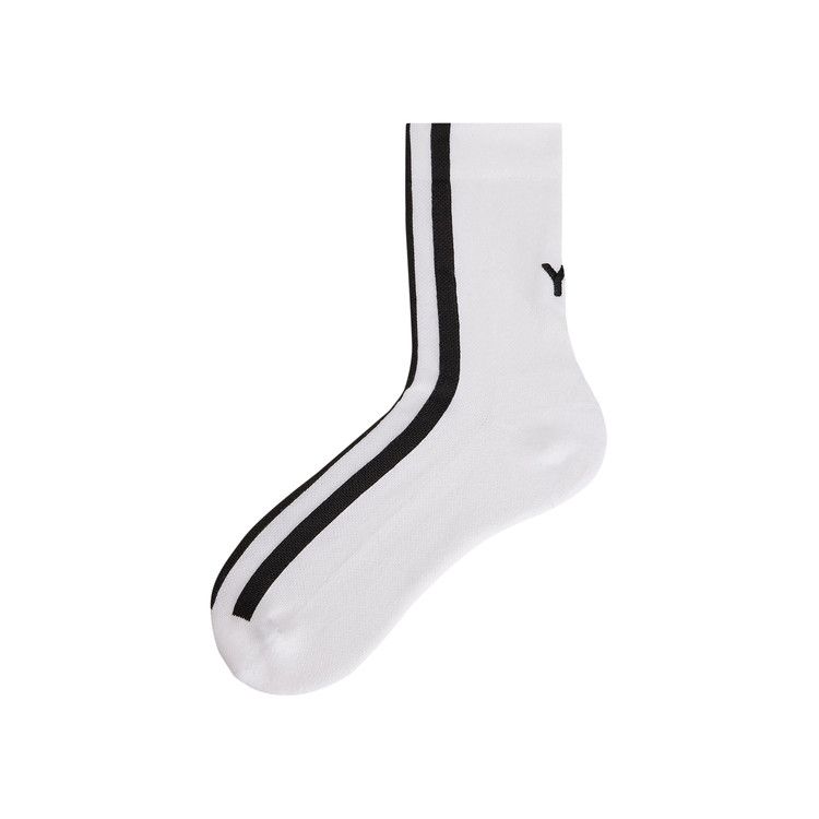 Y-3 Stripe Socks 'White'