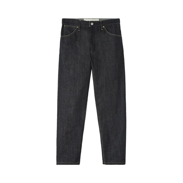Jil Sander Twisted Denim Trousers 'Dark Blue'