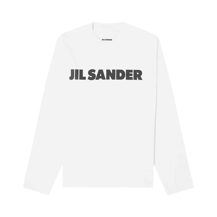 Jil Sander Logo Long-Sleeve T-Shirt 'White'