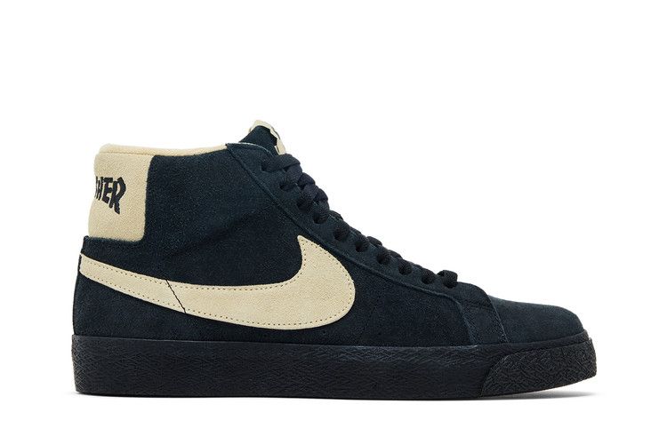 Thrasher x Nike Blazer SB 'Black Team Gold Gum'