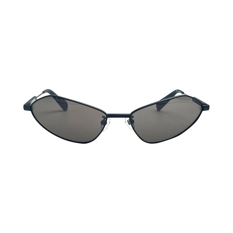 Jacquemus x Linda Farrow Bambino Metal Sunglasses 'Matt Black/Grey'