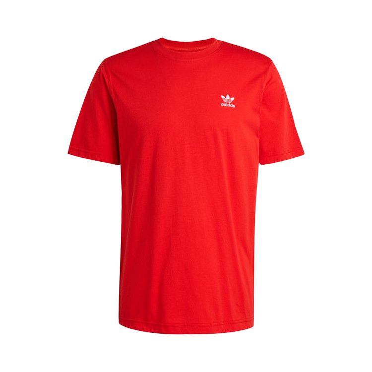 Adidas Trefoil Essentials Tee 'Better Scarlet'