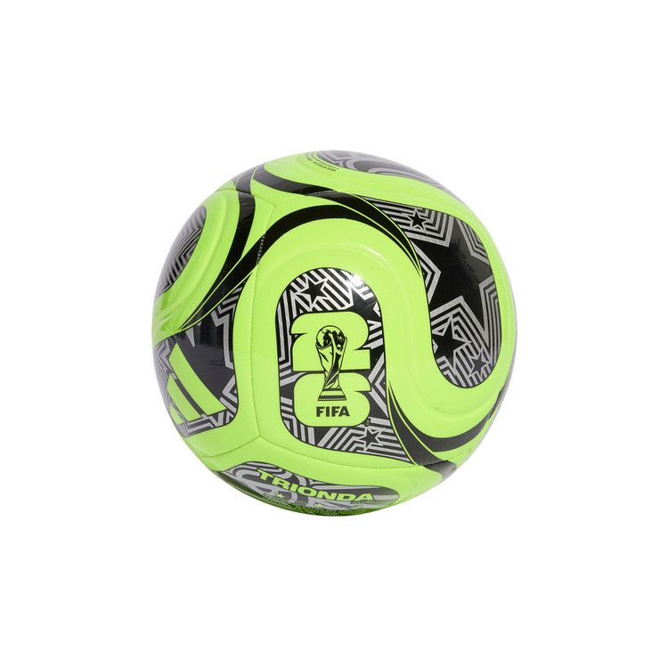 Adidas FIFA World Cup 26 Trionda Club Ball 'Lucid Lemon/Black/Silver Metallic'