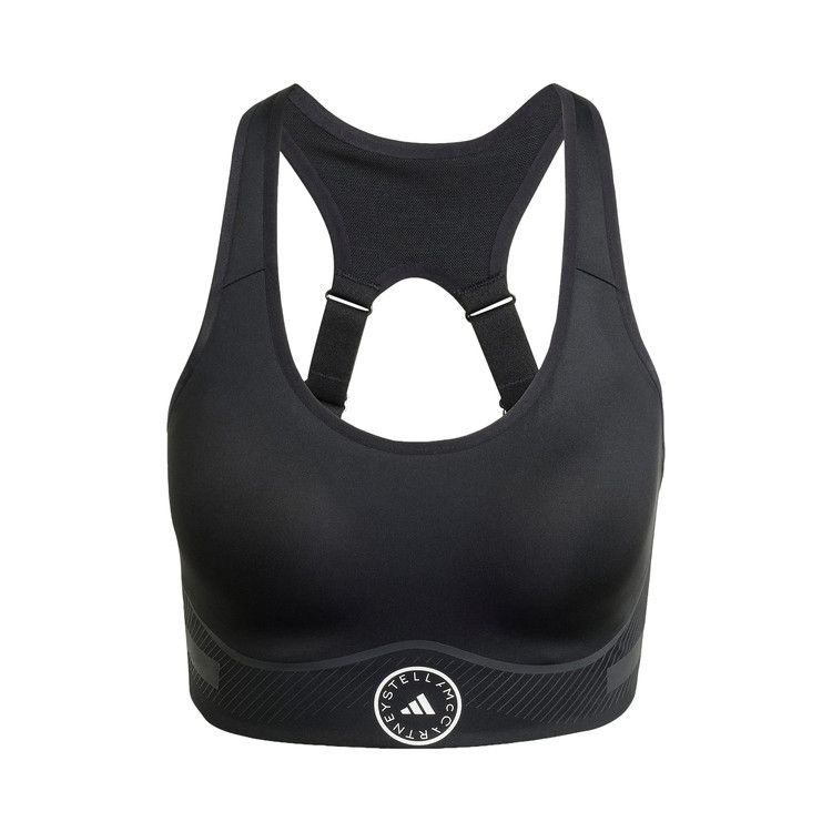 Adidas x Stella McCartney TruePace High Support Sports Bra 'Black'